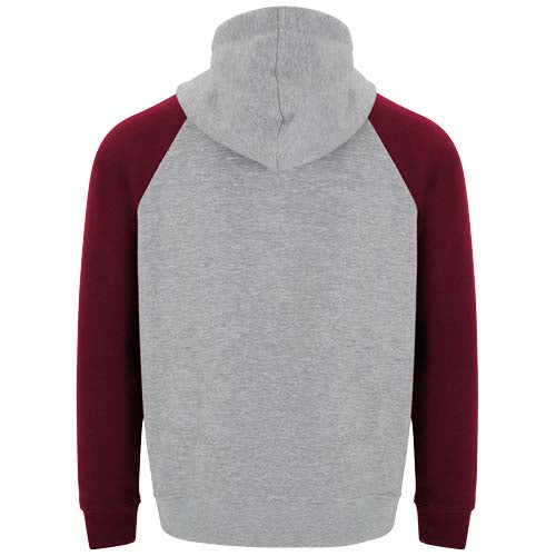 Sudadera con capucha bicolor unisex