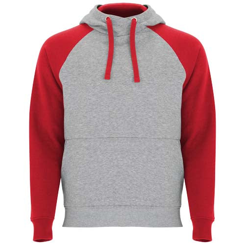 Sudadera con capucha bicolor unisex