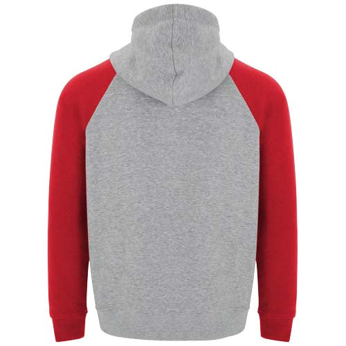 Sudadera con capucha bicolor unisex