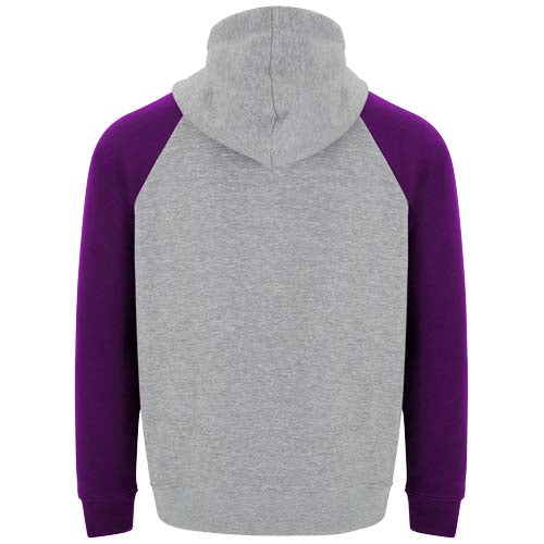 Sudadera con capucha bicolor unisex