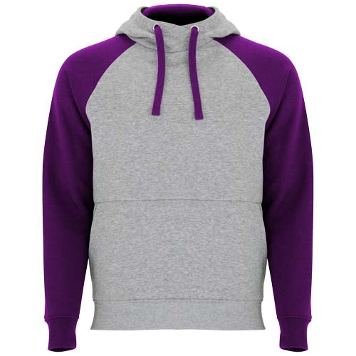 Sudadera con capucha bicolor unisex