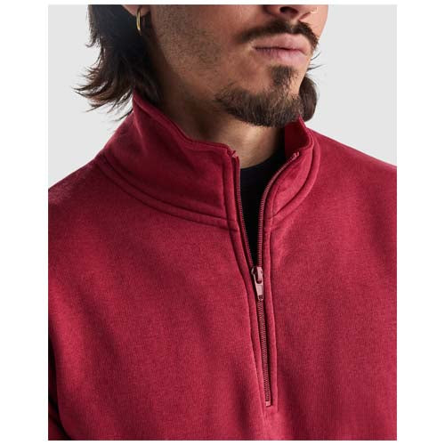 Sudadera con media cremallera de