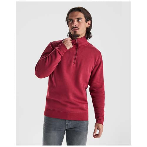 Sudadera con media cremallera de