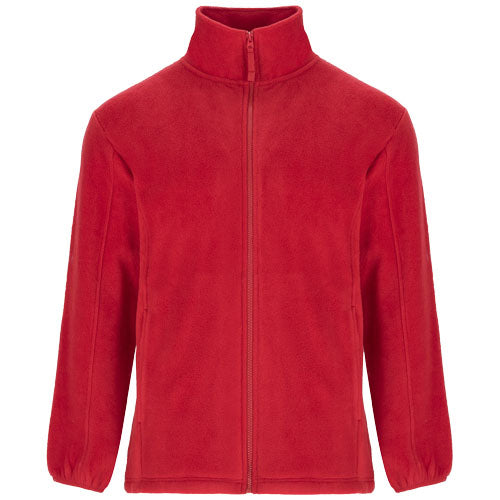 Chaqueta de forro polar con cremallera completa para hombre Artic