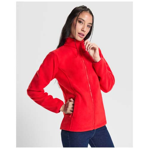 Chaqueta de forro polar con cremallera completa para mujer Artic