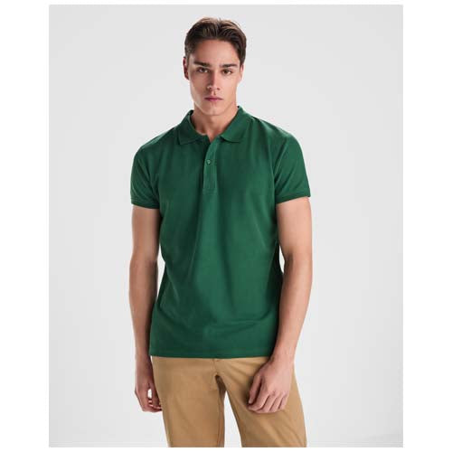 Polo de manga corta para