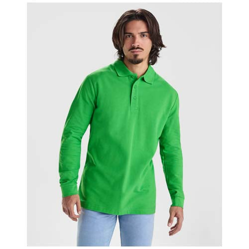 Polo de manga larga para