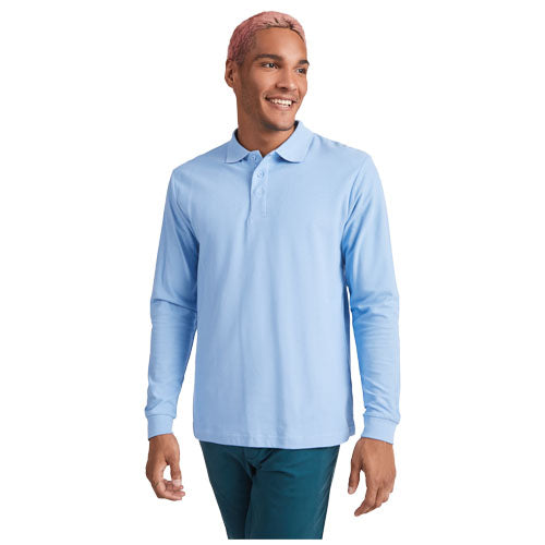Polo de manga larga para