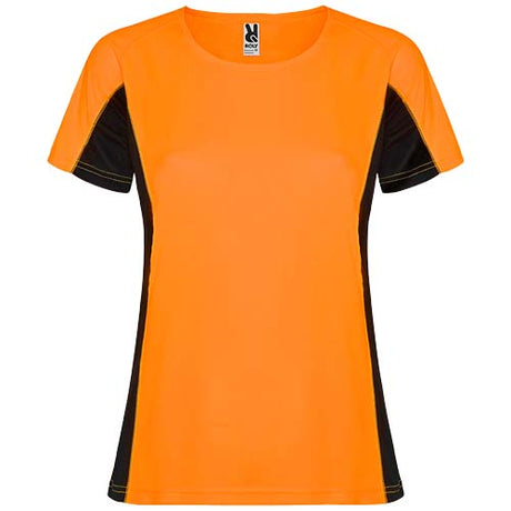 Camiseta deportiva de manga corta para mujer
