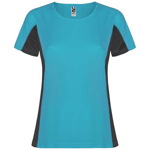Camiseta deportiva de manga corta para mujer