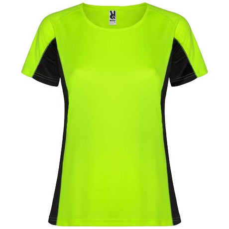 Camiseta deportiva de manga corta para mujer