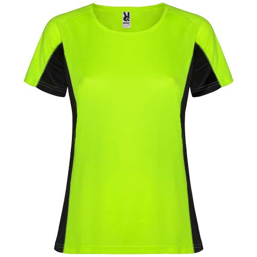 Camiseta deportiva de manga corta para mujer