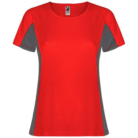 Camiseta deportiva de manga corta para mujer