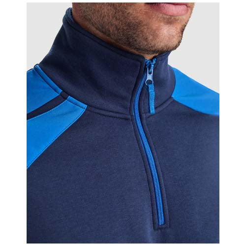 Jersey con media cremallera de