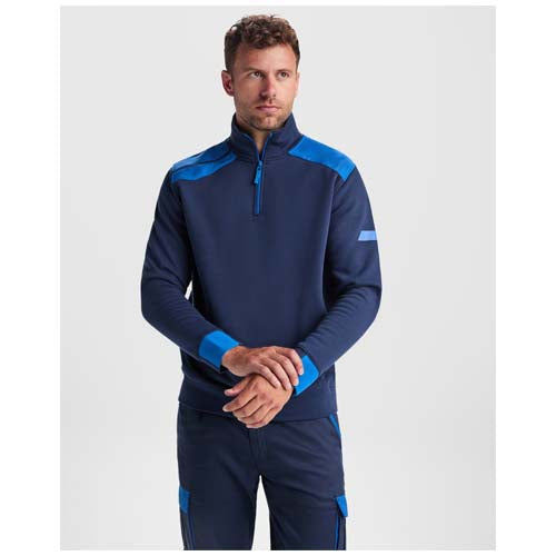 Jersey con media cremallera de