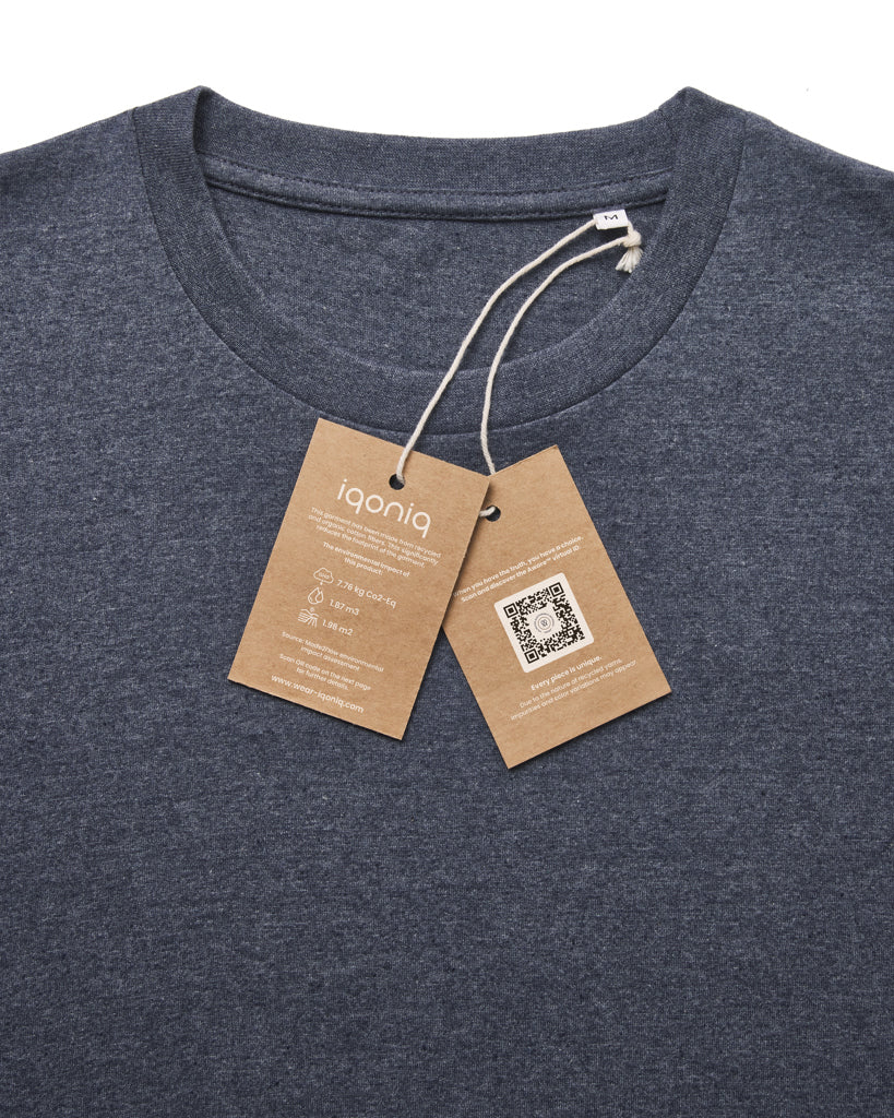 Camiseta IQONIQ Manuel algodón reciclado