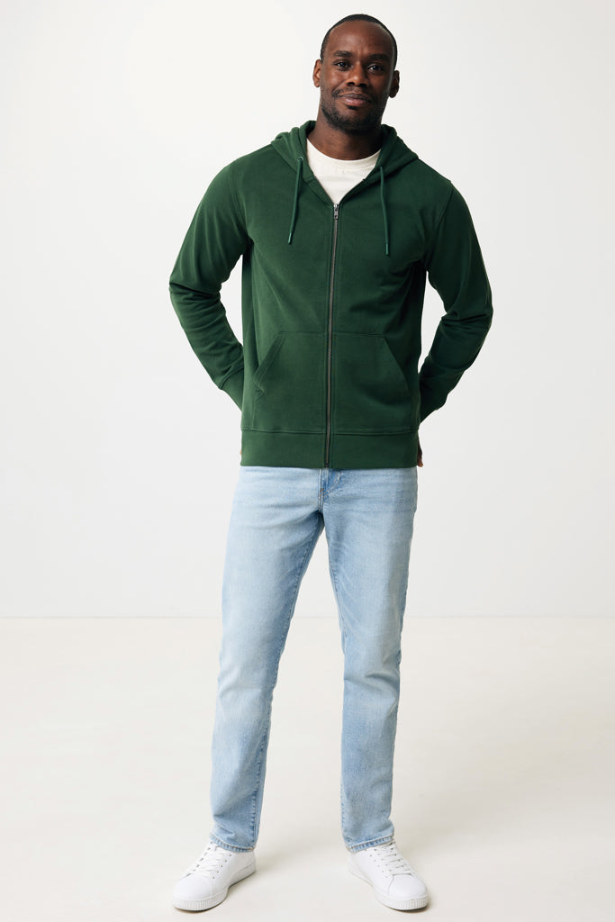 IQONIQ Abisko Sudadera Cremallera/Capucha Algodón