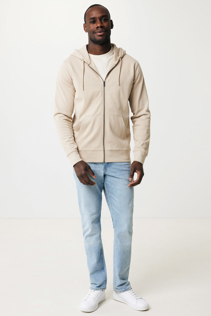 IQONIQ Abisko Sudadera Cremallera/Capucha Algodón