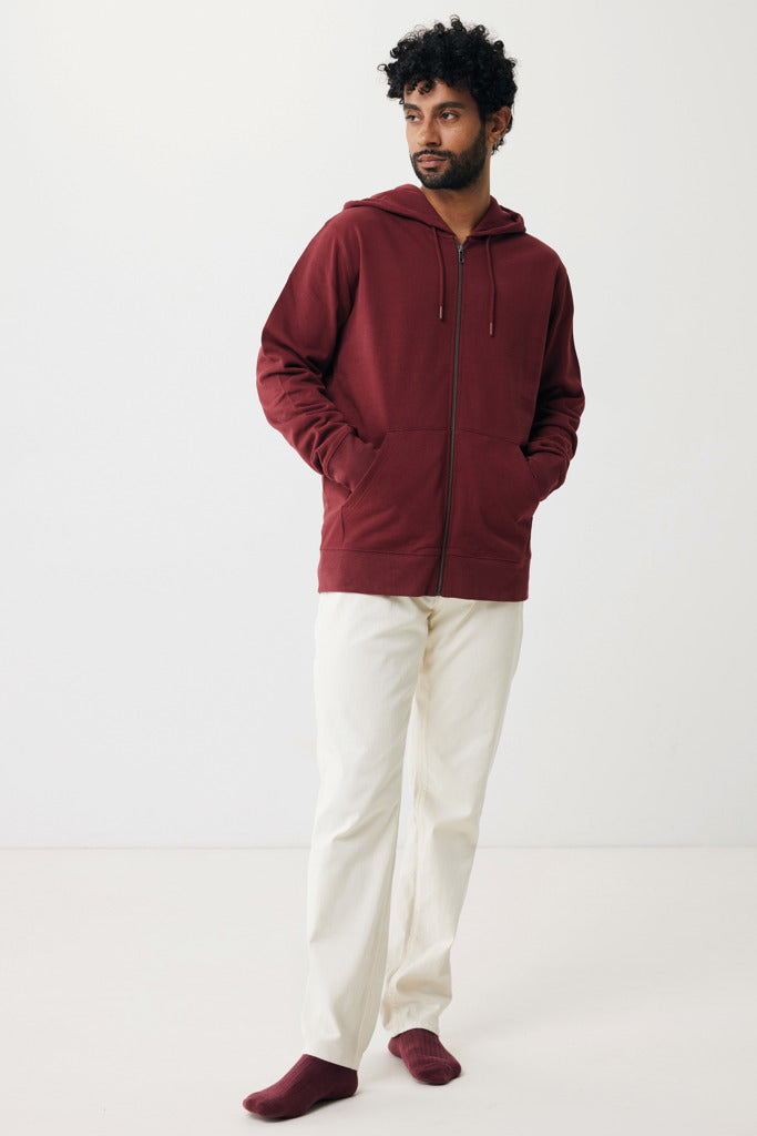 IQONIQ Abisko Sudadera Cremallera/Capucha Algodón