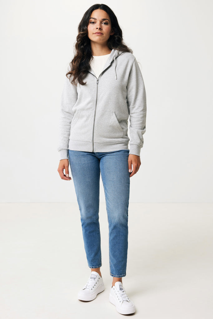 IQONIQ Abisko Sudadera Cremallera/Capucha Algodón