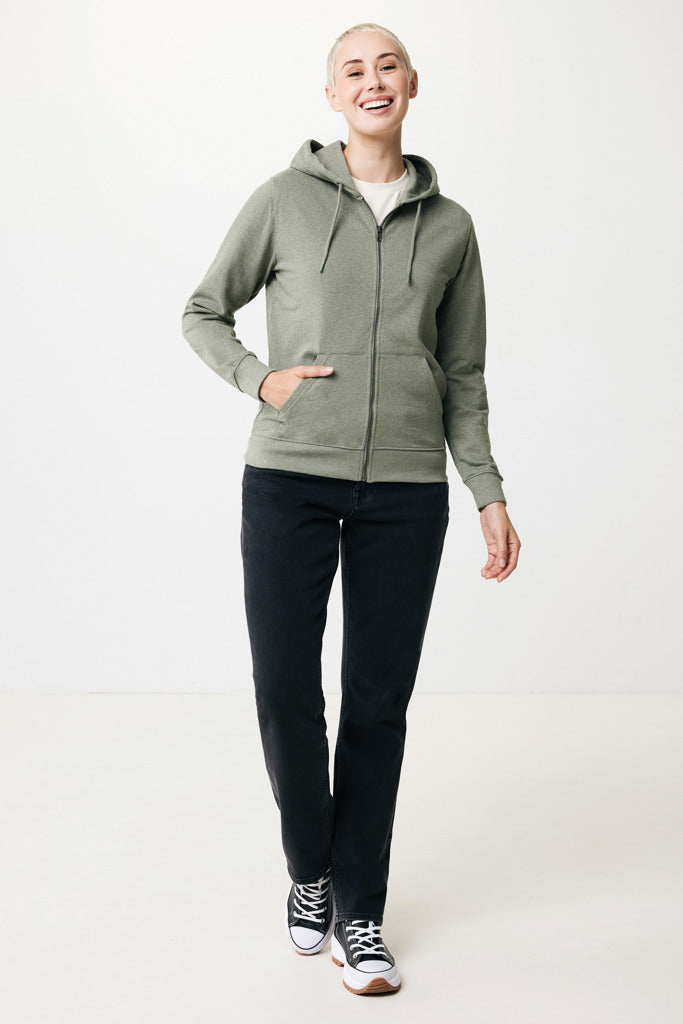 IQONIQ Abisko Sudadera Cremallera/Capucha Algodón