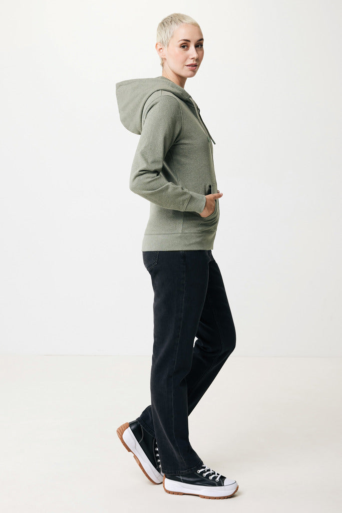 IQONIQ Abisko Sudadera Cremallera/Capucha Algodón