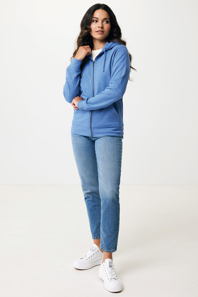 IQONIQ Abisko Sudadera Cremallera/Capucha Algodón