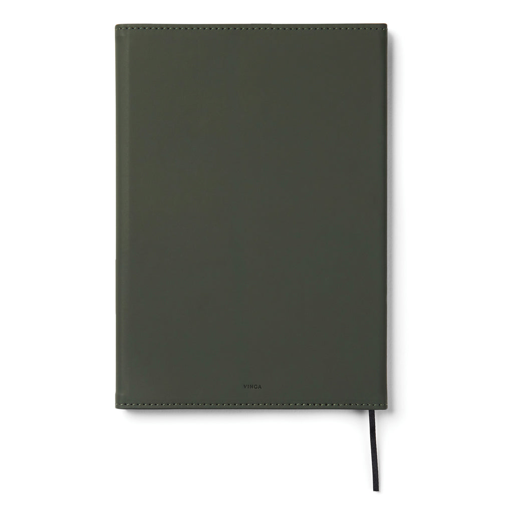 Cuaderno de PU y papel