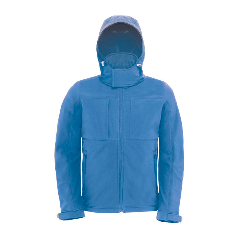 Chaqueta softshell con capucha para hombre