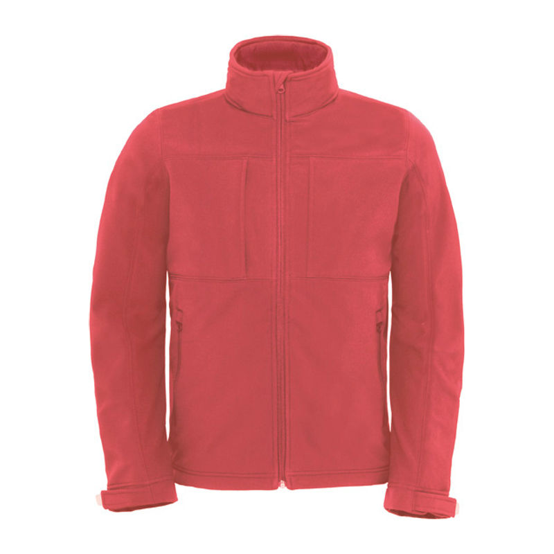 Chaqueta softshell con capucha para hombre
