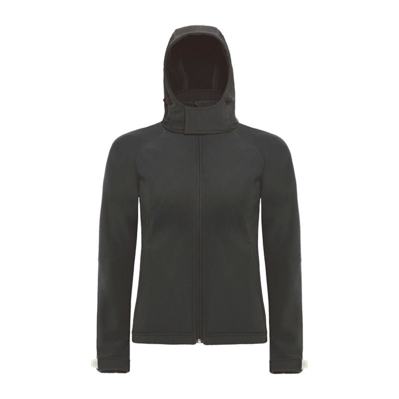 Softshell con capucha para mujer