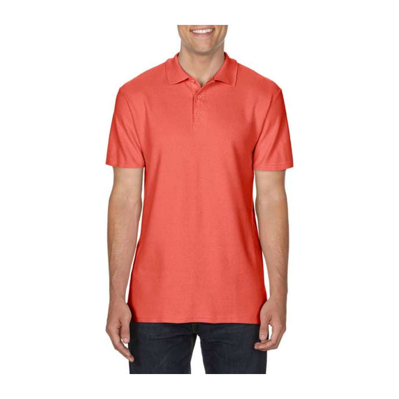 Softstyle® Adult Double Piqué Polo