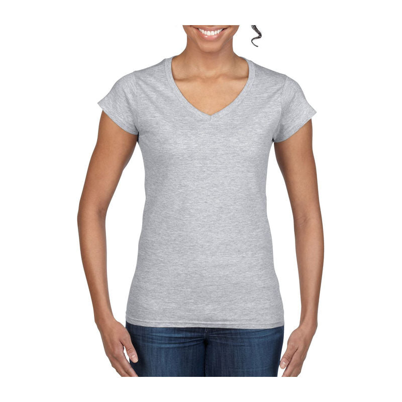 Softstyle® Ladies' V-neck T-shirt