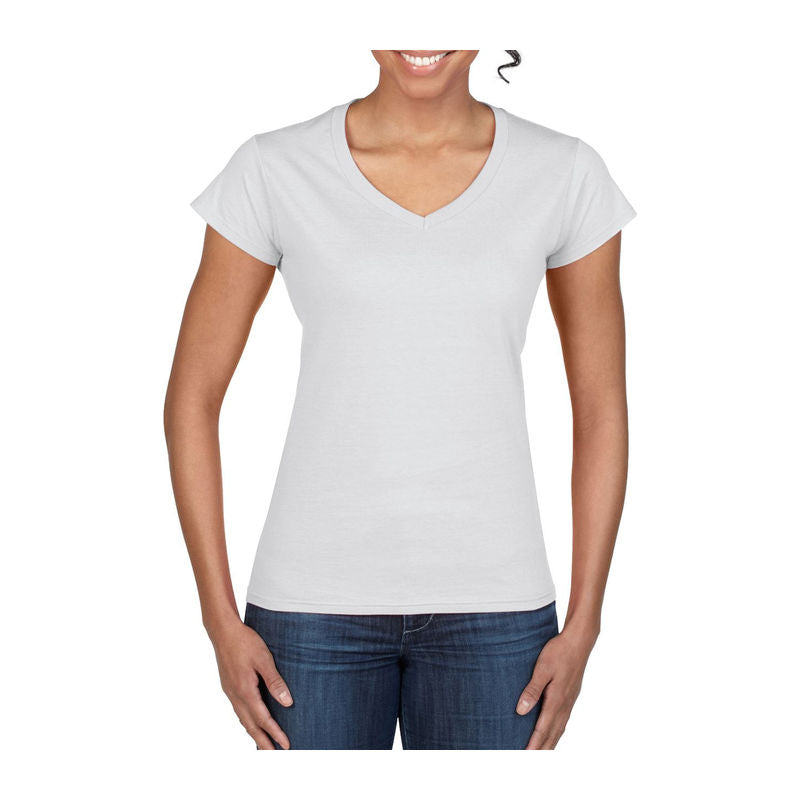 Softstyle® Ladies' V-neck T-shirt