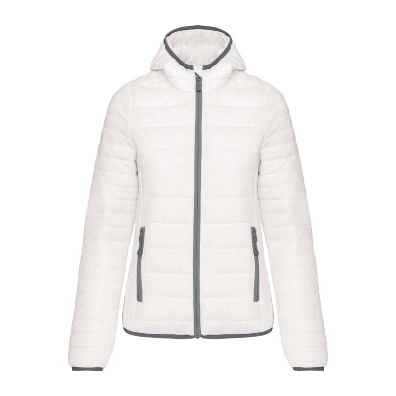 Chaqueta Acolchada Ligera con Capucha