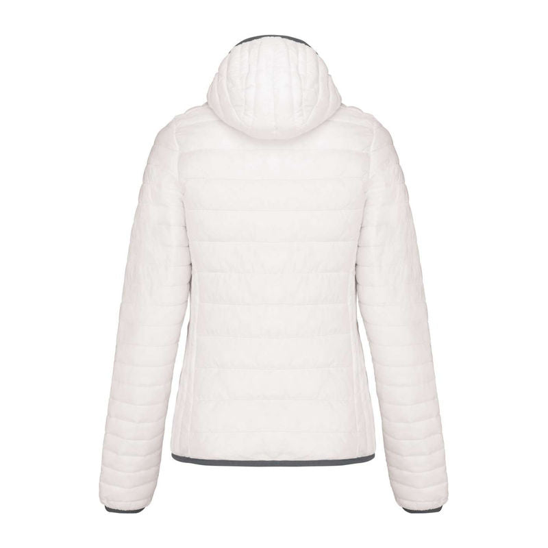 Chaqueta Acolchada Ligera con Capucha