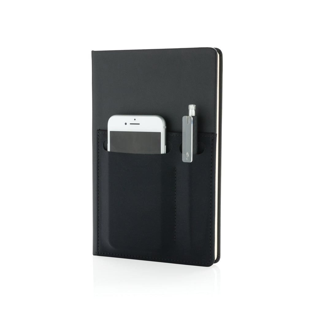 Libreta A5 Deluxe con bolsillos