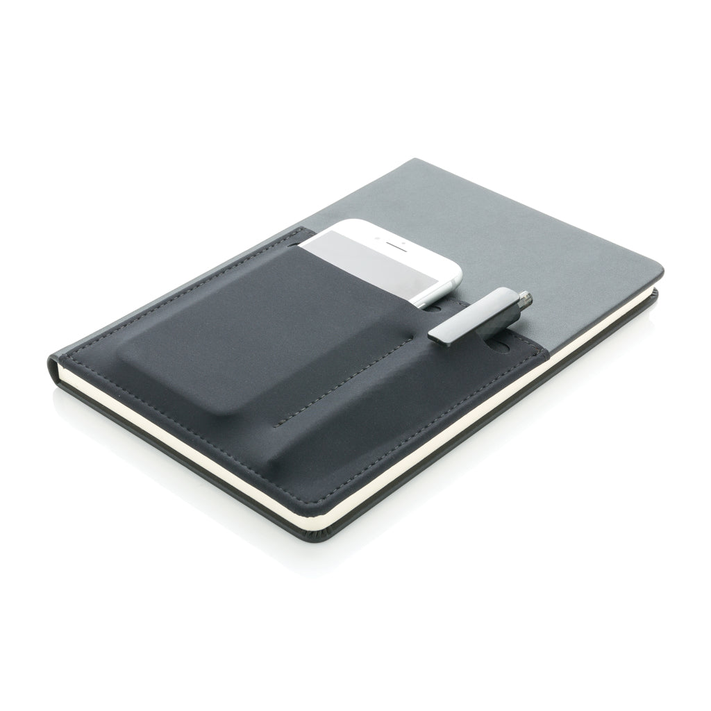 Libreta A5 Deluxe con bolsillos