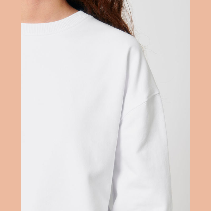 Sudadera Unisex de Corte Boxy