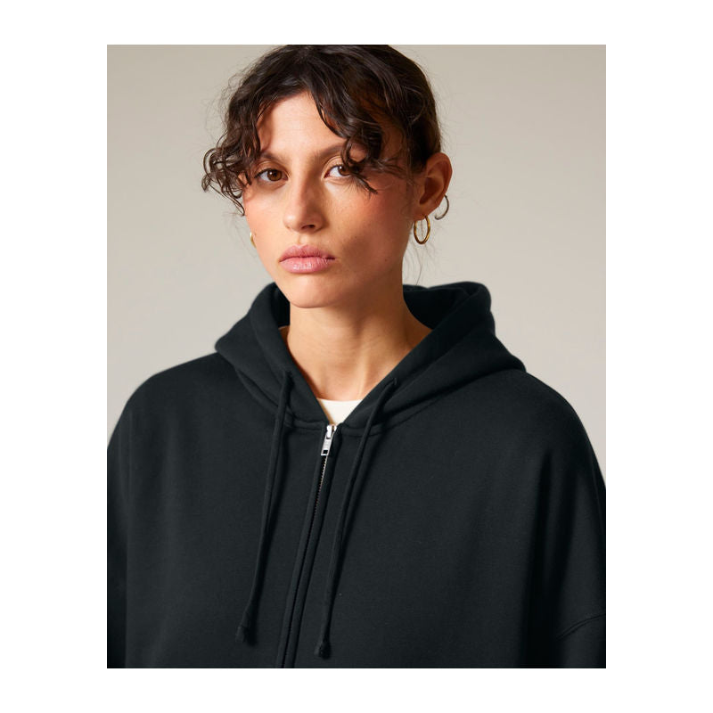 Sudadera con Capucha y Cremallera