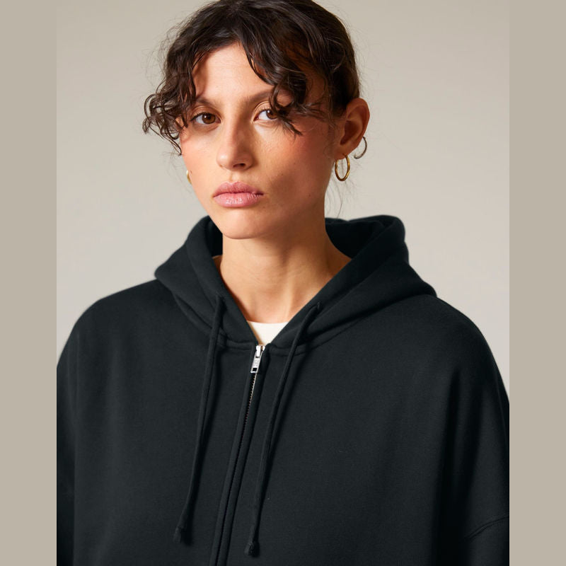 Sudadera con Capucha y Cremallera
