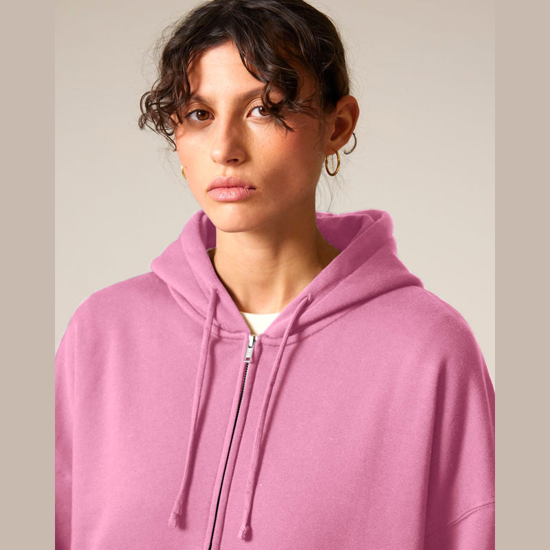 Sudadera con Capucha y Cremallera