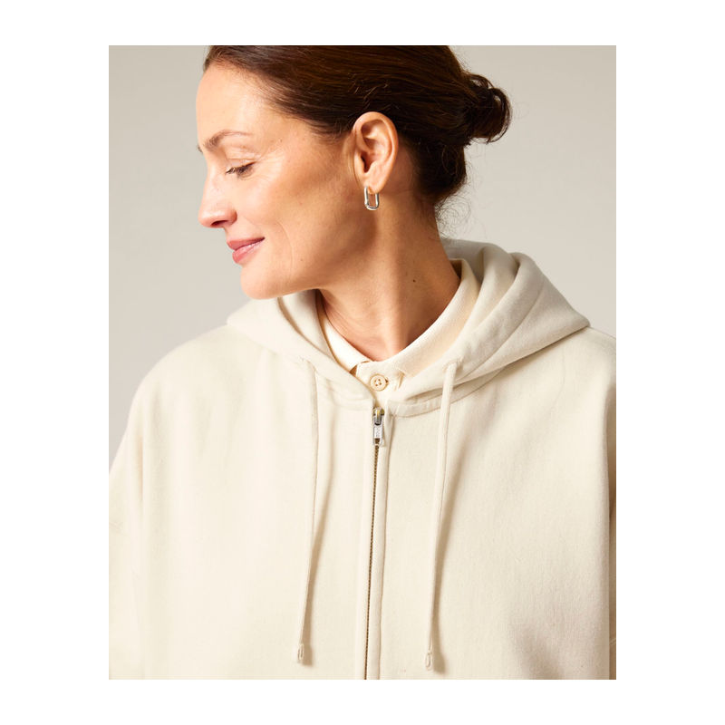 Sudadera con Capucha y Cremallera
