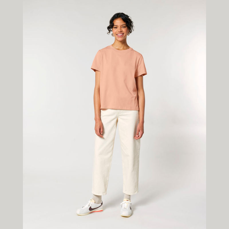 Camiseta de Mujer Stella Muser - Naranja Claro L
